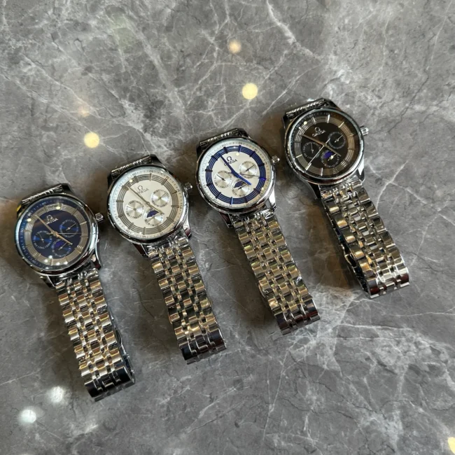 שעון כרונוגרף כסף