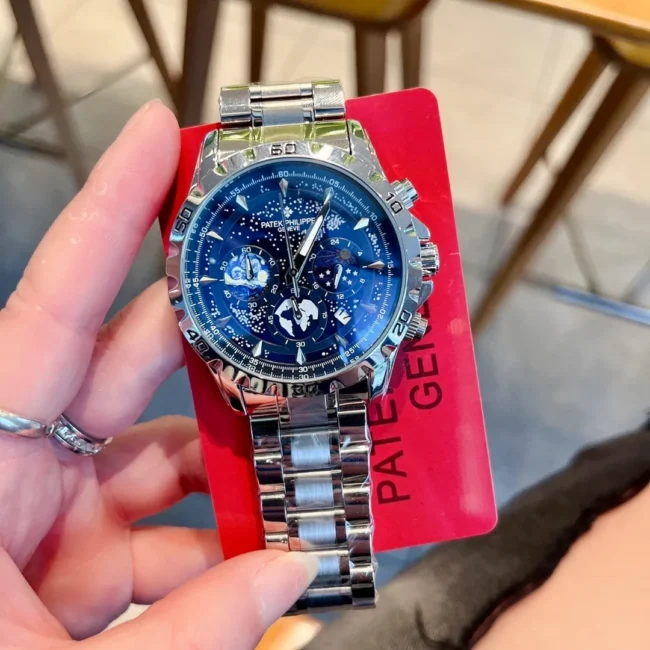 שעון נאוטילוס כרונוגרף ירח